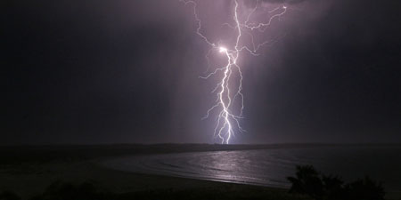Lightning over Bremer Bay