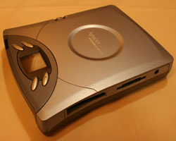 photo of portable CD burner