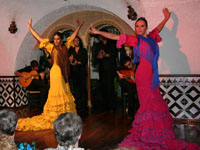 photo of Spanish flamenco dancers