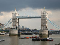 photo of tower bridge in London